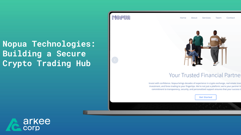 Nopua Technologies - Crypto Trading Platform